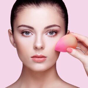 Makeup Sponge Set DUAIU 3Pcs Gradient Beauty Sponge, Makeup Sponges for Foundation Concealer Cream Powder and Liquid Application