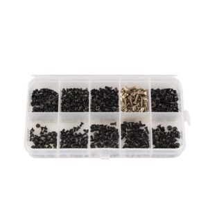 wshao store 500pcs m2/m2.5/m3 screw laptop notebook computer screw assortment kit using hardware parts