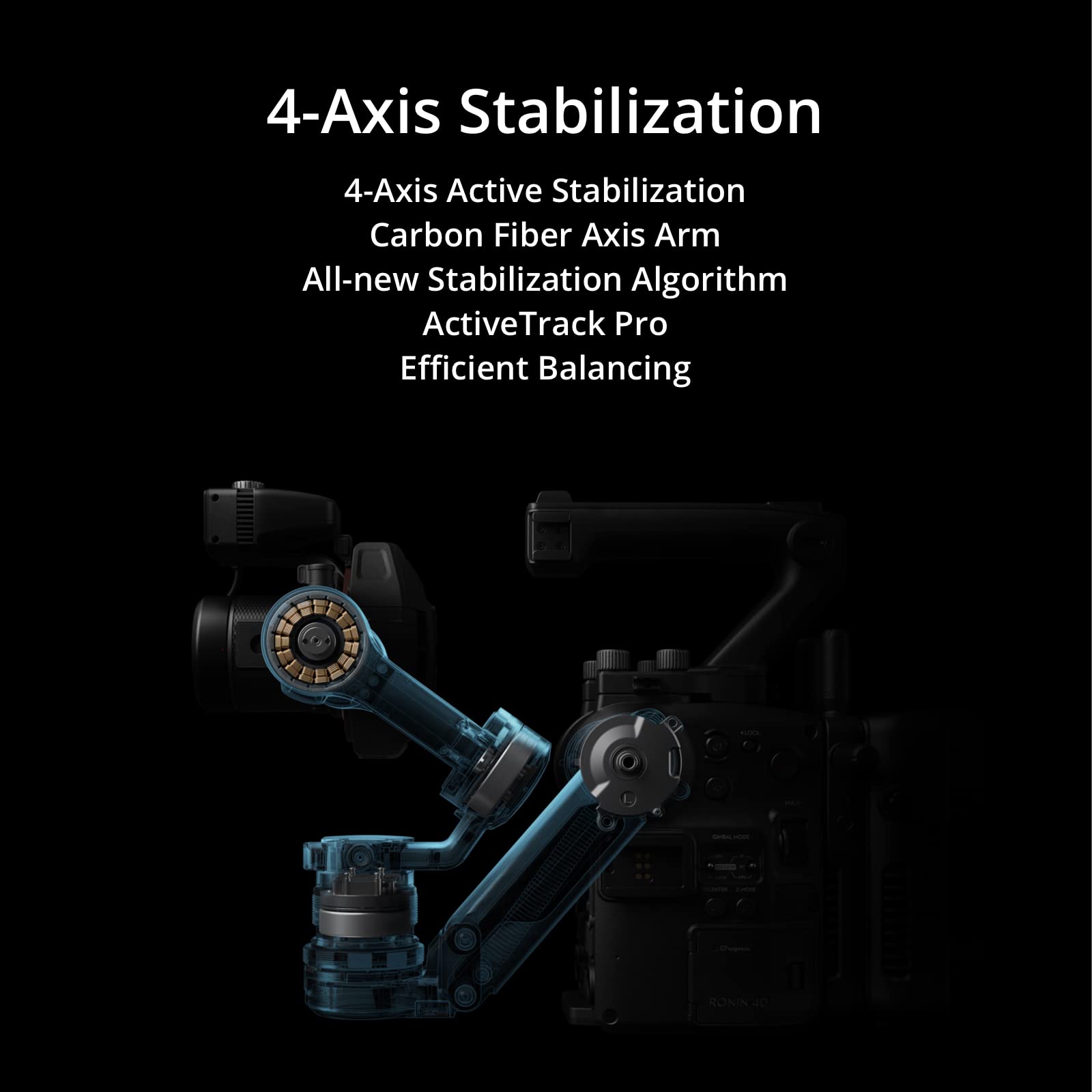 DJI Ronin 4D-6K, 4-Axis Stabilization on Par with a Dolly, Highly Integrated Modular Design, Full-Frame Gimbal Camera, 6K/60fps and 4K/120fps Internal ProRes RAW Recording, LiDAR Range Finder and More