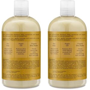 Extra Moisture Retention Shampoo - Raw Shea Butter - Repairs Dry, Damaged or Transitioning Hair - 2 Pack (379ml Each)