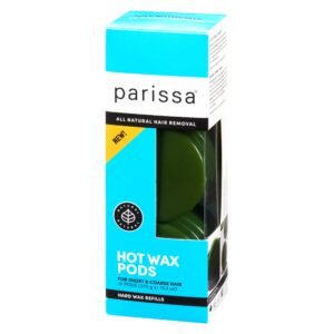 Parissa Hot (hard) Wax Refill Pods For Short and Coarse Hairs