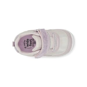 Stride Rite 360 Girls Natasha Sneaker, Pink, 3 Infant