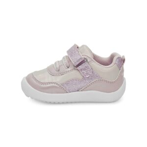 Stride Rite 360 Girls Natasha Sneaker, Pink, 3 Infant