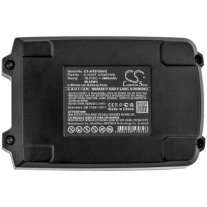 Derrlrmg 2000mAh Battery Compatible with Metabo 6.25468, 6.25469, 6.25469.00, 6.25499 SSD 18 LTX, SSD 18 LTX 200 BL, SSD18 LT, SSD18 LTX, SSE 18 LTX Compact, SSW 18, SSW 18 LT