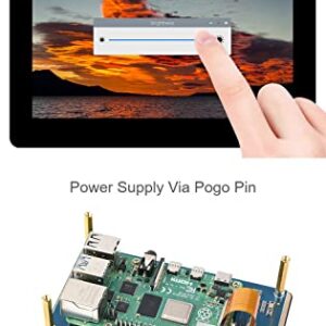 waveshare 5inch Capacitive IPS Touch Display Compatible with Raspberry Pi 5/4B/3B+/3A+/3B/2B/B+/A+/ CM3/3+/4 800×480 Resolution DSI Interface Low Power Consumption