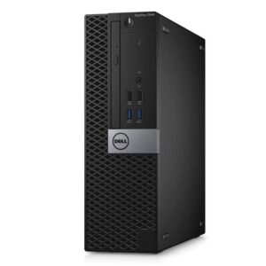 Dell OptiPlex 7040 SFF Desktop PC,Intel Quad Core i7-6700 3.40GHz,Nvidia GT 1030,16GB DDR4 Ram 256GB NVMe M.2 SSD+1TB HDD,Built-in WIFI & Bluetooth HDMI Windows 10 Pro Wireless Keyboard&Mouse(Renewed)