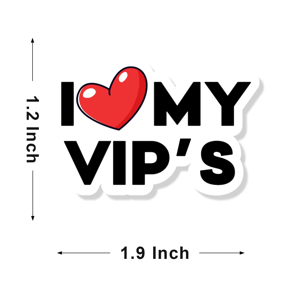 210 PCS Cute I Love My VIP'S Thank You Stickers,Small Business Stickers,Handmade Stickers,Envelopes Stickers for Handmade Goods/Bags Small Shop Packages,Thanks Stickers for Envelopes Seals - vip3