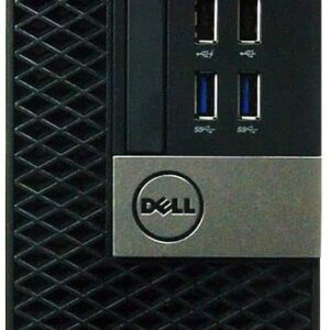 Dell OptiPlex 7040 SFF Desktop PC,Intel Quad Core i7-6700 3.4GHz,Nvidia GT 1030,32GB DDR4 Ram New 1TB NVMe M.2 SSD+2TB HDD,Built-in WIFI & Bluetooth HDMI Windows10 Pro Wireless Keyboard&Mouse (Renewed)