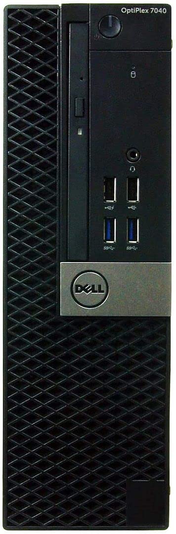 Dell OptiPlex 7040 SFF Desktop PC,Intel Quad Core i7-6700 3.4GHz,Nvidia GT 1030,32GB DDR4 Ram New 1TB NVMe M.2 SSD+2TB HDD,Built-in WIFI & Bluetooth HDMI Windows10 Pro Wireless Keyboard&Mouse (Renewed)