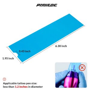 Padieoe 200Pcs/Box Disposable Tattoo Machine Covers Convenient Hygiene Tattoo Gun Covers Tattoo Pen Wraps Tattoo Grip Sleeves Tattoo Supplies