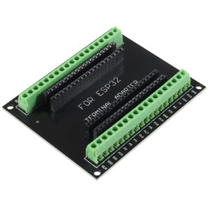 5PCS ESP32 Breakout Board GPIO 1 into 2 Compatible with 38 Pins ESP32S ESP32 Development Board 2.4 GHz Dual Core WLAN WiFi + Bluetooth 2-in-1 Microcontroller ESP-WROOM-32 Chip for Arduino