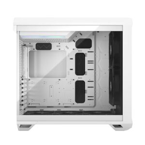 Fractal Design Torrent RGB White E-ATX Tempered Glass Window High-Airflow Mid Tower Computer Case