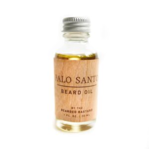 the bearded bastard tbb palo santo classic beard oil for men | leave-in beard conditioner | keeps facial hair soft and moisturizes skin | jojoba oil, argan & sweet almond essential oils (1 oz.)