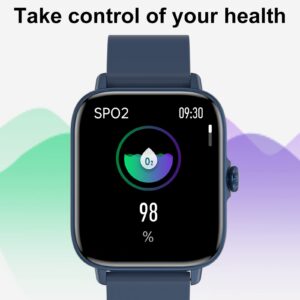 Yihou Smart Watch with Text and Call (Make/Answer Call) Fitness Tracker Waterproof Pedometer Step Counter Calorie Sport Message Reminder Smart Watch for Android Phones Compatible iPhone