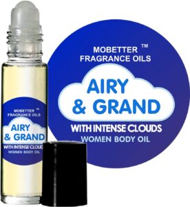 mobetter fragrance oils airy & grand with intense clouds women perfume body oil