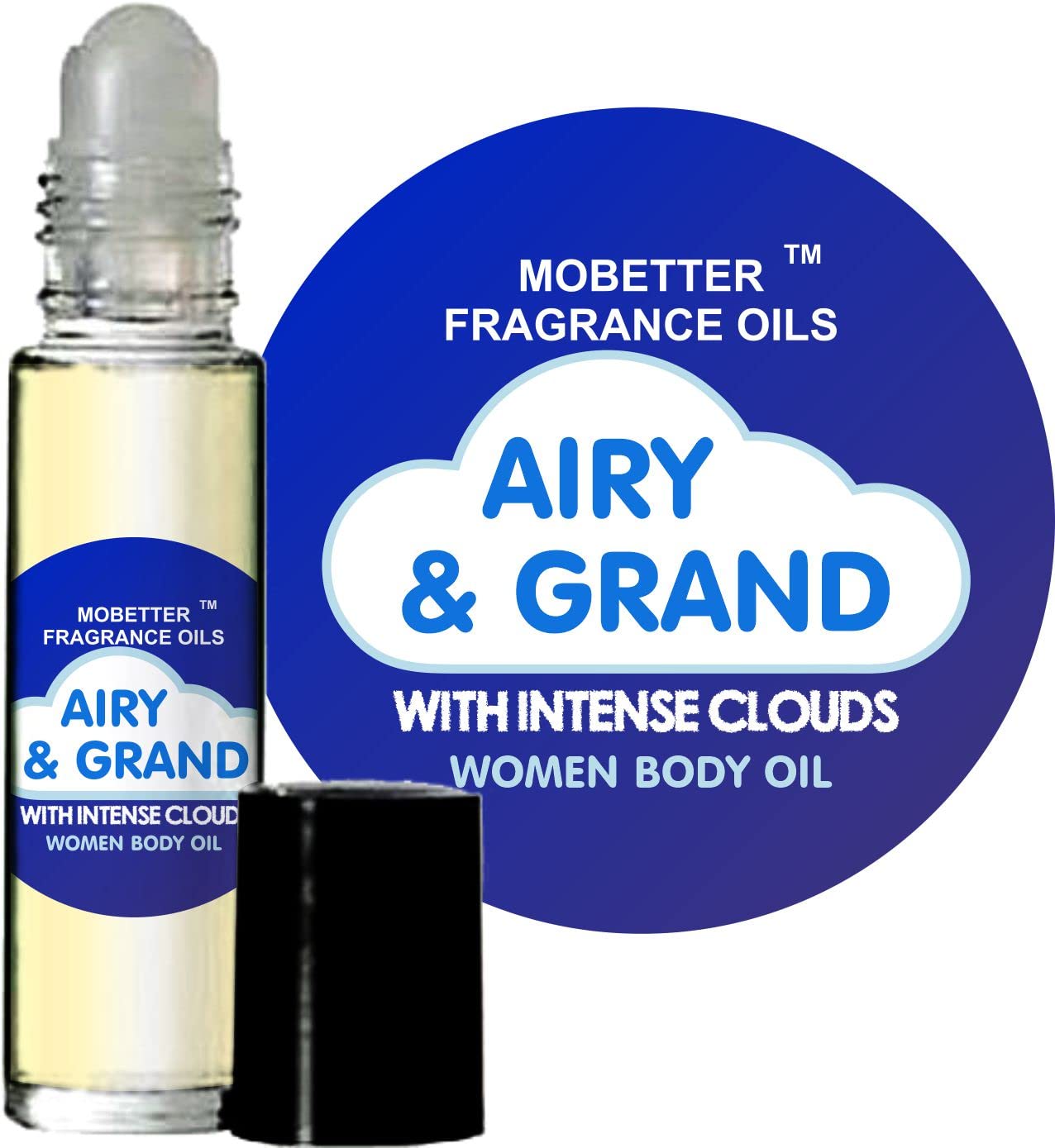 MOBETTER FRAGRANCE OILS Airy & Grand with intense clouds Women perfume Body Oil