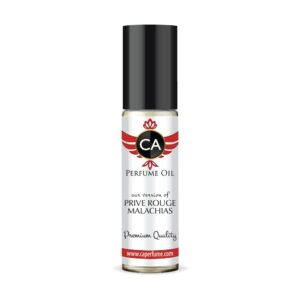 CA Perfume Club Impression of ARMN Prive Rouge Malachias For Women & Men Replica Fragrance Body Oil Dupes Alcohol-Free Essential Aromatherapy Sample Travel Size Long Lasting Roll-On 0.3 Fl Oz/10ml