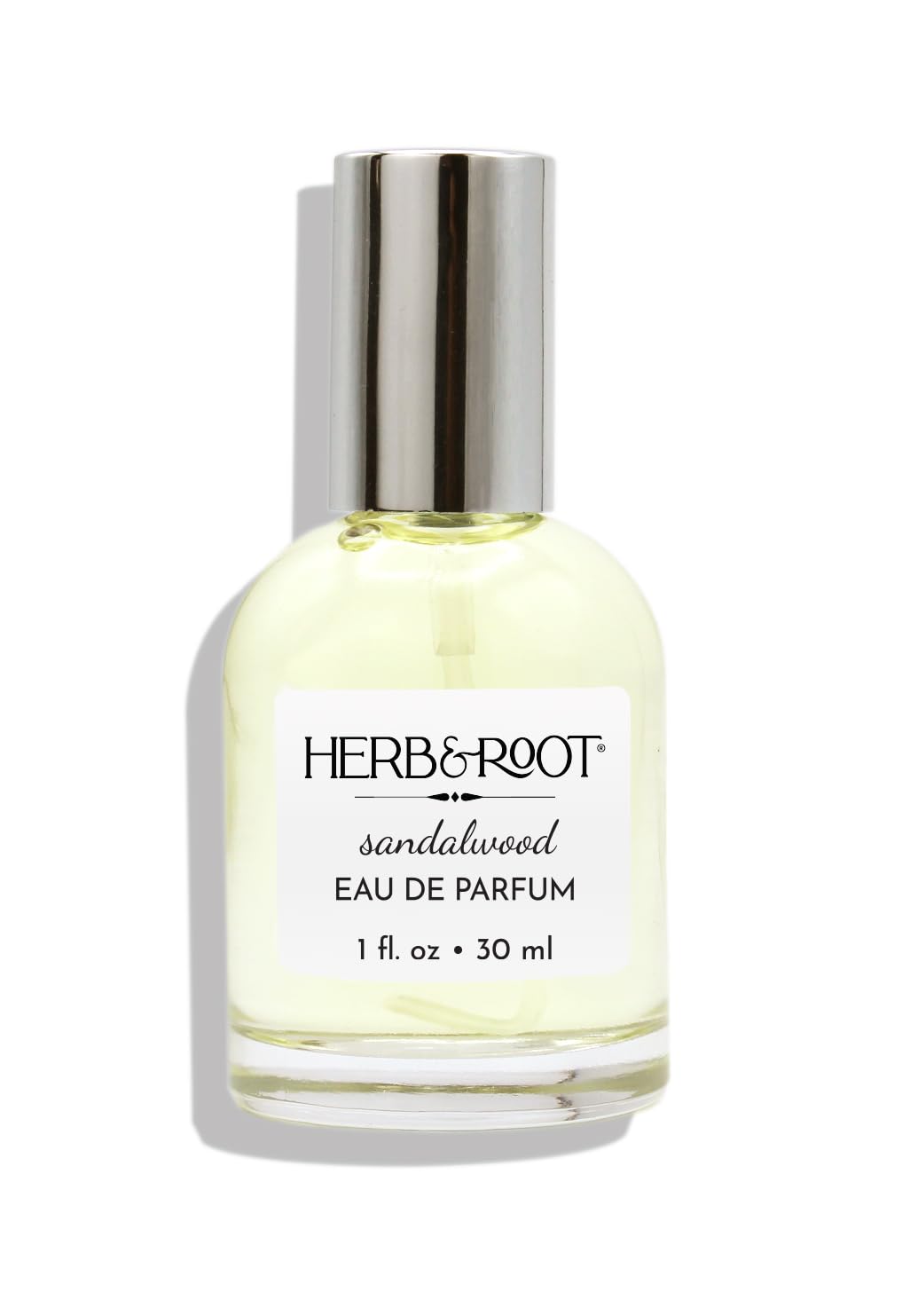 Herb & Root Sandalwood Perfume Spray, Eau de Parfum for men or women | Sharp Australian Sandalwood | Vegan, Cruelty Free | Made in the USA