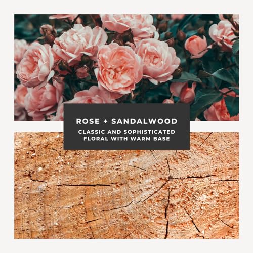 Herb & Root Rose and Sandalwood Eau de Perfume Spray | | Long-Lasting and Clean Vegan Perfume made with Natural and Essential Oils | Cruelty Free