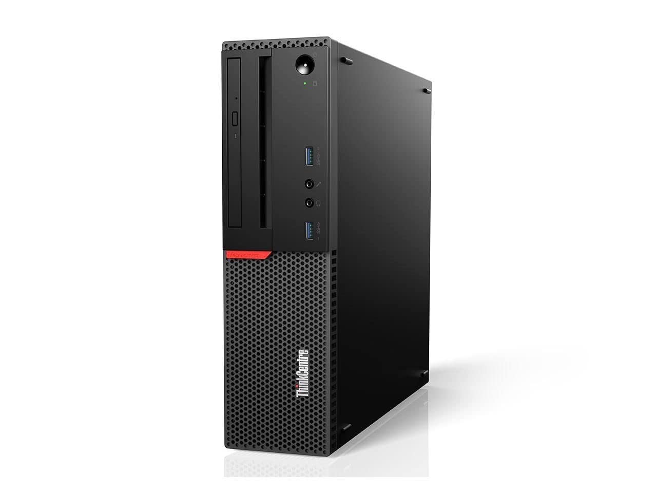 Lenovo ThinkCentre M900 SFF Desktop Computer，Intel Core i5 6th Gen Gaming PC, GT 1030 Graphics Card, 16GB DDR4 256GB SSD 2TB HDD, Built-in WiFi Bluetooth, DVD-RW, Windows 10 Pro (Renewed)