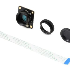 Waveshare IMX477 12.3MP Camera for Raspberry Pi CM3/CM3 Lite/CM3+/CM3+ Lite/CM4/Jetson Nano Developer Kit Supports C/CS Lenses(Required but Not Included)