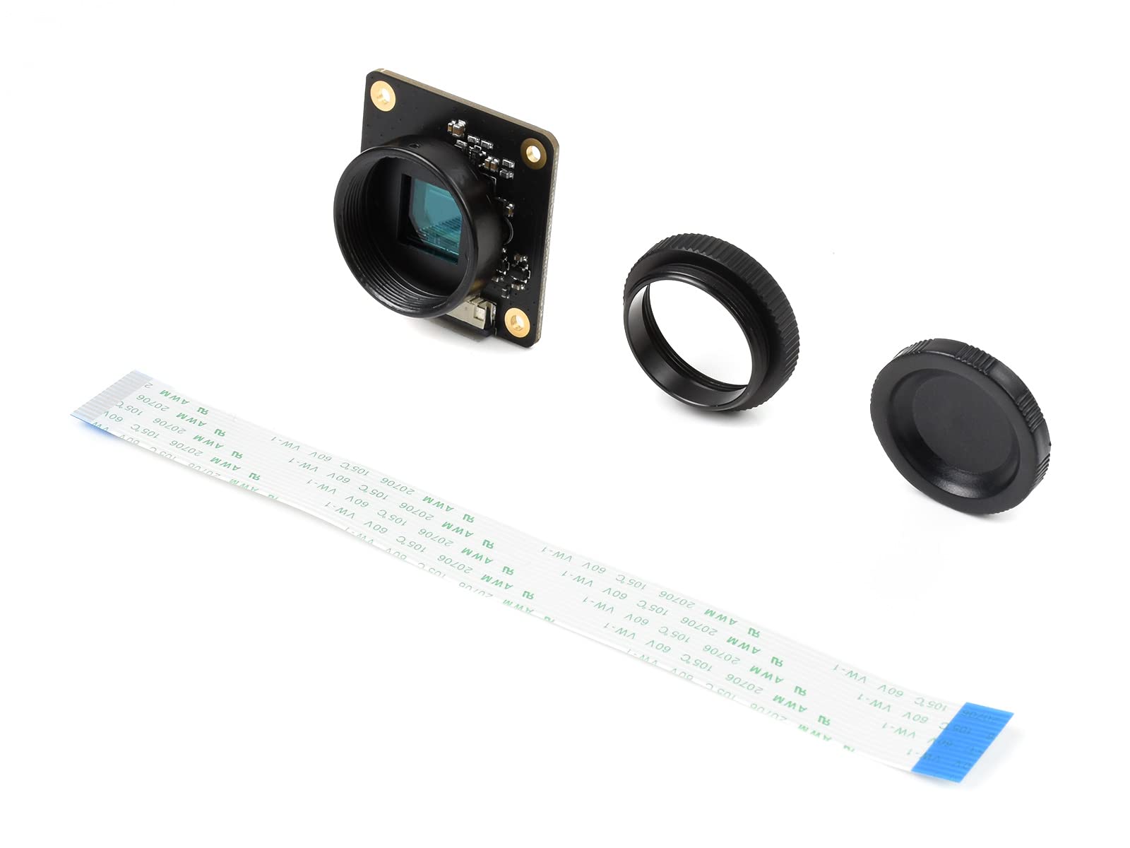 Waveshare IMX477 12.3MP Camera for Raspberry Pi CM3/CM3 Lite/CM3+/CM3+ Lite/CM4/Jetson Nano Developer Kit Supports C/CS Lenses(Required but Not Included)