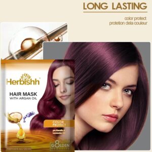 Herbishh Argan Hair Mask-Deep Conditioning & Hydration For Healthier Looking Hair-25gm for very Dry, Weak, Stressed Out Hair, No Sulphates, No Parabens