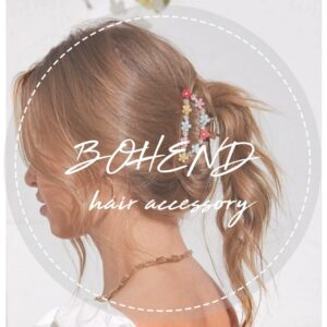 Bohend Big Flowers Hair Claw Rhinestone Thick Hair Clip Wedding Large Hair Styling Accessories for Women and Girls