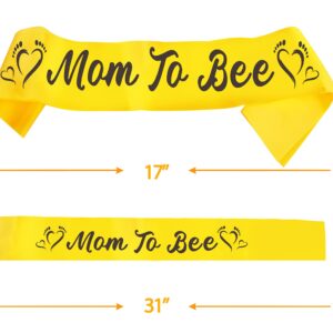 Mommy to Bee, Mom to Bee Baby Shower, Mother to Bee, Mommy to Bee Sash, Baby Shower Crown for Mom, Mommy to Bee Pin, Bee Baby Shower, Mother to Be Flower Crown, Bee Baby Shower Decorations