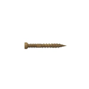 simpson strong-tie ft07114r500 - #7 x 1-1/4" t-10 tan finish trim screw 500ct