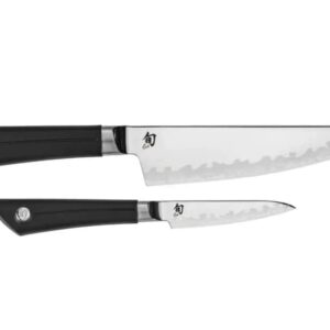 Shun Sora VB0706 8 inch Chef Knife & VB0700 3.5" Pairing Knife NSF Certified Cutlery Handcrafted in Japan