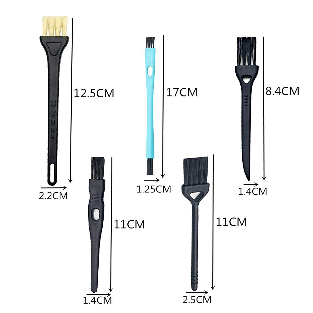 20 Pcs Electric Shaver Cleaning Brush Electric Razor Brush Trimmer Shaver Nylon Bristles for All Models Electric Shaver