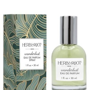 Herb & Root Patchouli Blend with Frangipani Eau de Parfum For Women or Men, Perfume Spray, Eau de Toilette, Cologne Spray, Earthy Scent, Wanderlust, 1 oz