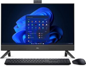 dell inspiron 7700 27" full hd display all-in-one desktop computer - 11th gen intel core i7-1165g7 up to 4.7 ghz cpu,16gb ddr4 ram, 512gb pcie ssd, intel iris xe graphics, windows 11 pro, black