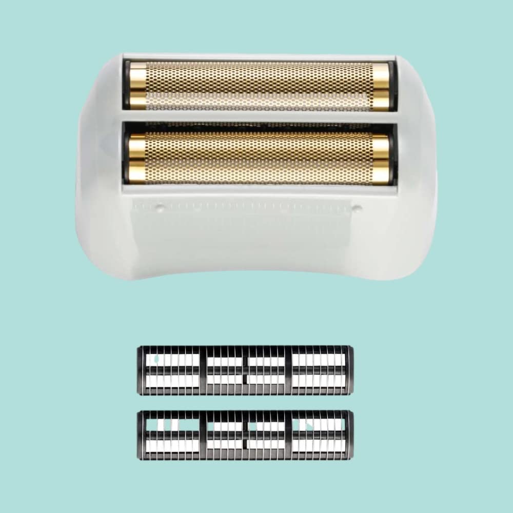 Shaver Replacement Foil and Cutters Compatible with andis 17155 and 17150 Shaver ProFoil Lithium Replacement Golden