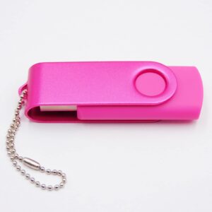 Chauuxee 4GB USB Flash Drives Memory Sticks U Disk Thumb Drive Pen Drives for Pupil Students' Presents&Teachers' Gifts (Pink)