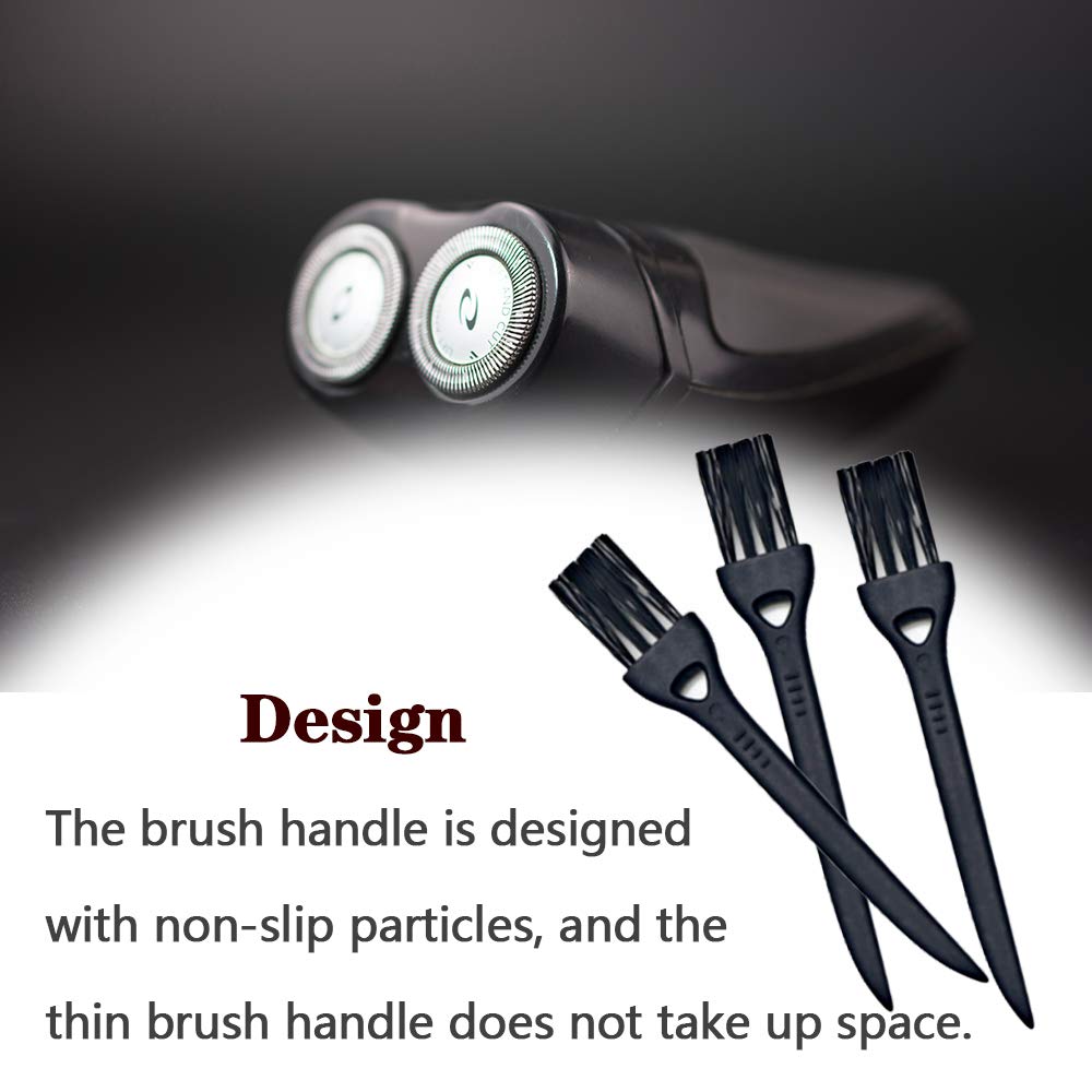 20 Pcs Electric Shaver Cleaning Brush Electric Razor Brush Trimmer Shaver Nylon Bristles for All Models Electric Shaver