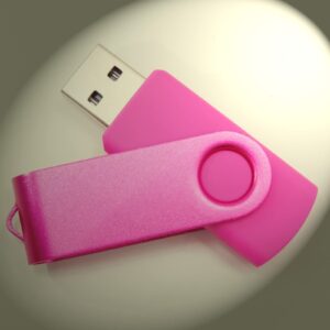 Chauuxee 4GB USB Flash Drives Memory Sticks U Disk Thumb Drive Pen Drives for Pupil Students' Presents&Teachers' Gifts (Pink)