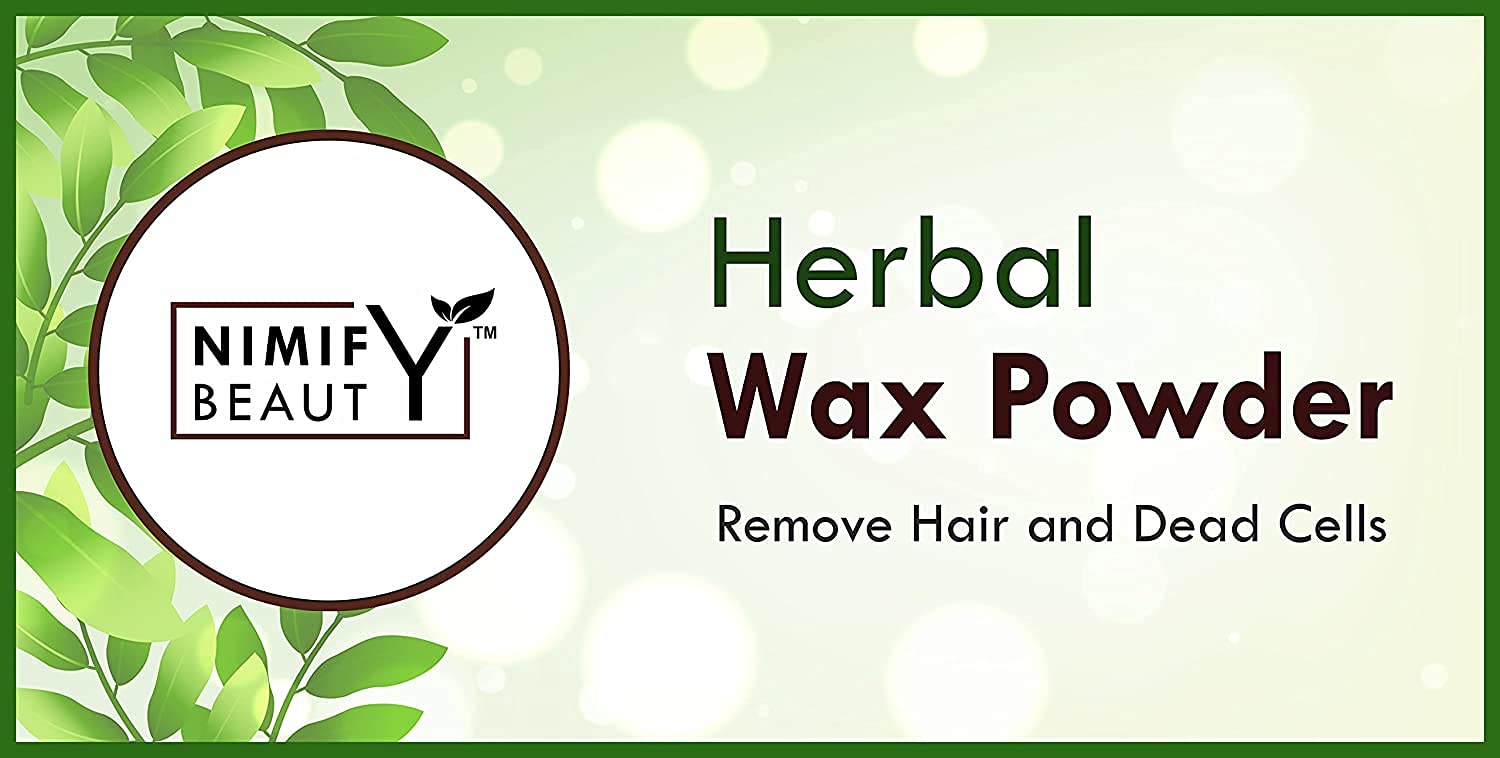 Admart Herbal Wax Powder for Hair Removal and Smooth Skin by Nimify Beauty