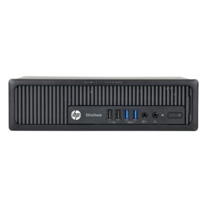 HP EliteDesk 800 G1-USFF, Core i5-4570S 2.9GHz, 8GB RAM, 256GB Solid State Drive, NO ODD, Windows 10 Pro 64Bit, (Renewed)