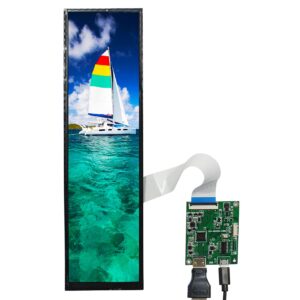 FanyiTek 8.8 inch HSD088IPW1 1920x480 600nit Strip Bar LCD Screen and HD-MI to MIPI Controller Driver Board