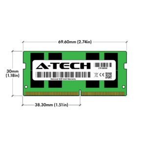 A-Tech 16GB RAM for Dell Latitude 5521, 5520, 5430 Rugged, 5421, 5420 Laptop | DDR4 3200 MHz SODIMM PC4-25600 Memory Upgrade