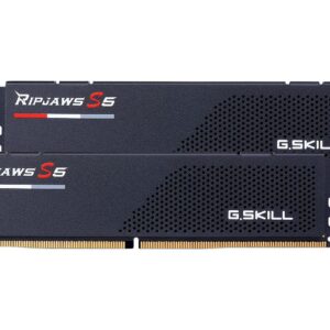 G.Skill RipJaws S5 Series (Intel XMP) 32GB (2 x 16GB) 288-Pin SDRAM DDR5 5600 CL30-36-36-89 1.25V Dual Channel Desktop Memory F5-5600J3036D16GA2-RS5K (Matte Black)