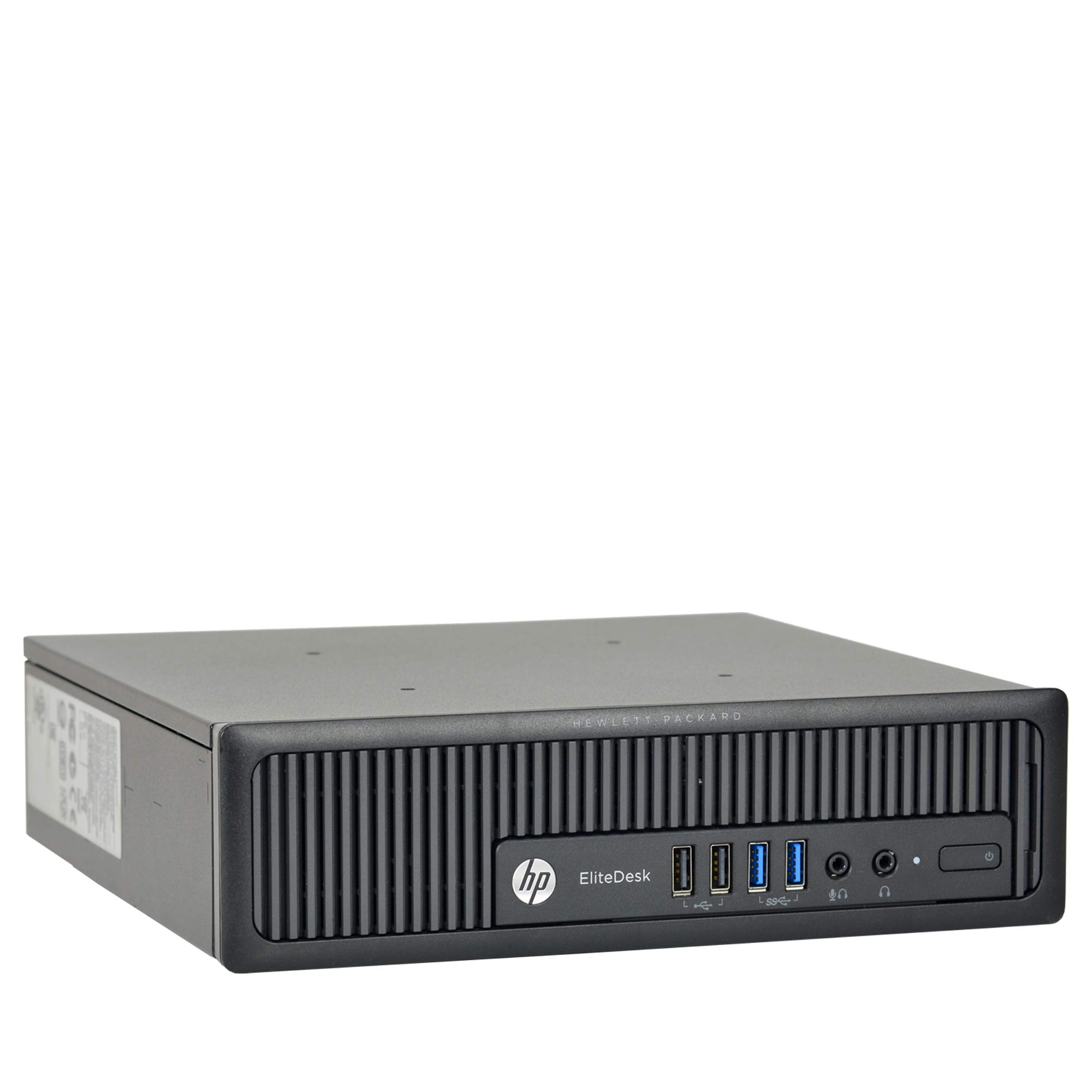 HP EliteDesk 800 G1-USFF, Core i5-4570S 2.9GHz, 8GB RAM, 256GB Solid State Drive, NO ODD, Windows 10 Pro 64Bit, (Renewed)