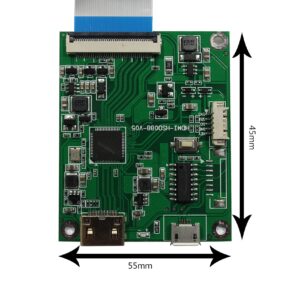 FanyiTek 8.8 inch HSD088IPW1 1920x480 600nit Strip Bar LCD Screen and HD-MI to MIPI Controller Driver Board