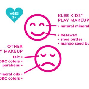 Klee Naturals Luna Star Naturals Klee Kids 4 PC Makeup Up Kits with Compacts (Enchanted Fairy)