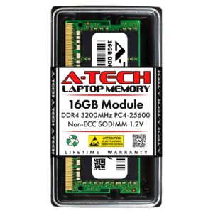 A-Tech 16GB RAM for Dell Latitude 5521, 5520, 5430 Rugged, 5421, 5420 Laptop | DDR4 3200 MHz SODIMM PC4-25600 Memory Upgrade