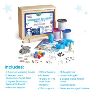 hand2mind Wonders of Space Sensory Activity Kit, Loose Parts Play Materials for Kids, Sensory Box, Montessori Sensory Bin with Lid, Space Toys, Fine Motor Toys, Play Therapy Toys, Arts and Crafts Kits