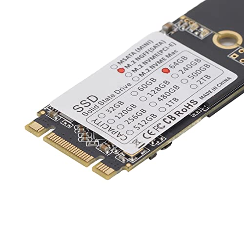 SSD, Universal Low Power M.2 AntiDrop Thin SSD for Laptop for Tablet PC