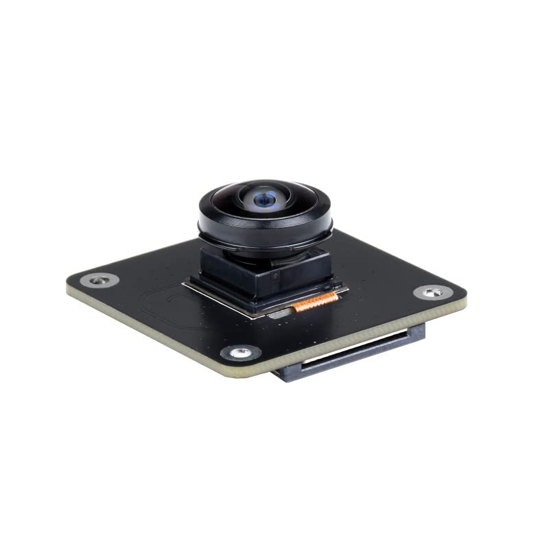 Coolwell IMX378-190 Fisheye Lens Camera for Raspberry Pi Series Board, 190° Wide Angle Fisheye Lens, 12.3MP, Wider Field of View